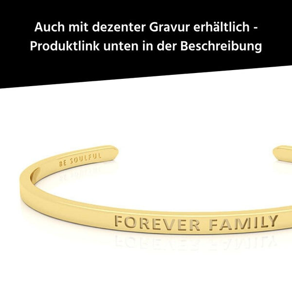 Forever Family Armreif gold blind