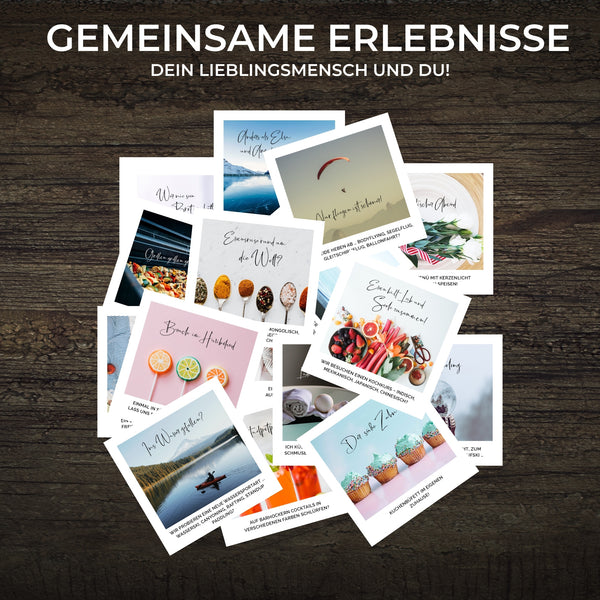 30 Gutscheine - romantisches & kreatives Geschenk zum Valentinstag