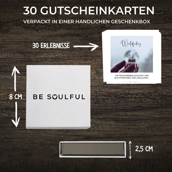 30 Gutscheine - romantisches & kreatives Geschenk zum Valentinstag