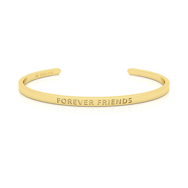 Forever Friends Armband mit Gravur [Blind] Gold