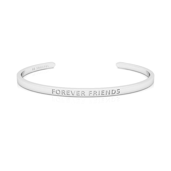 Forever Friends Armband mit Gravur [Blind] Silber