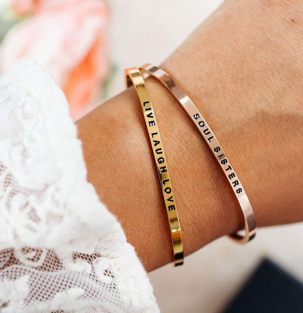 Be Soulful Armbänder mit Gravur Kombination