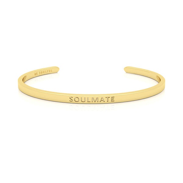 Soulmate Armband mit Gravur [Blind] Gold