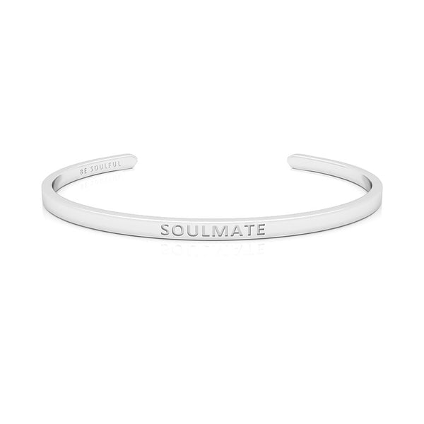 Soulmate Armband mit Gravur [Blind] Silber