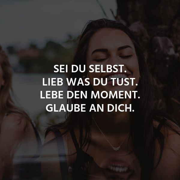 Lebe den Moment - blind