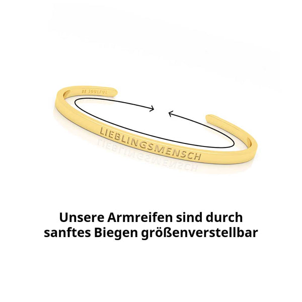 Gravur Armband größenverstellbar