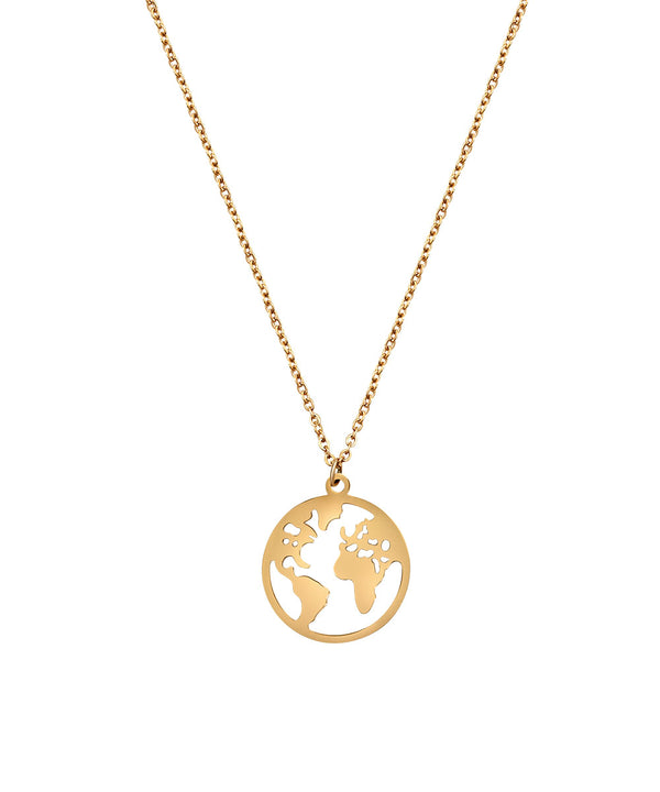 World Necklace Rosegold