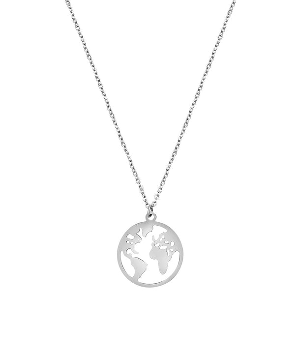 World Necklace Silber